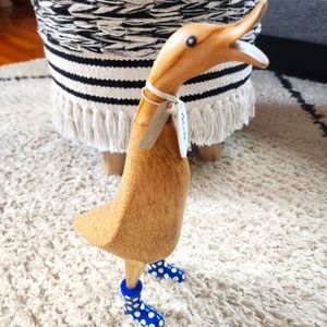 dcuk The Duck Company- Wooded Spotty Duck